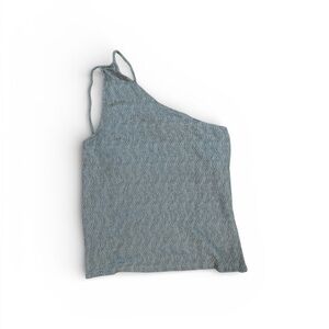 Pull & Bear One Shoulder Tie Top Y2K Going Out Tank Women’s Size Medium